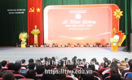 Đại học Thái Nguyên khai giảng năm học mới 2026-2027